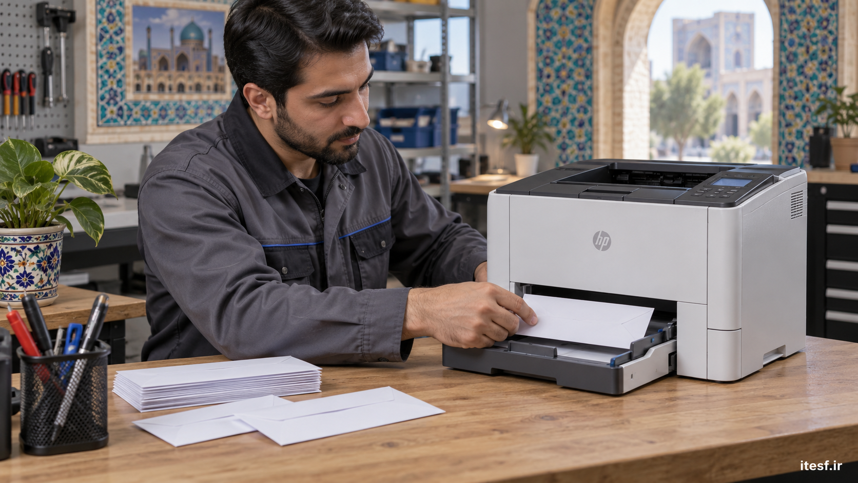 خطای حافظه پرینتر و بررسی پرینتر در کارگاه